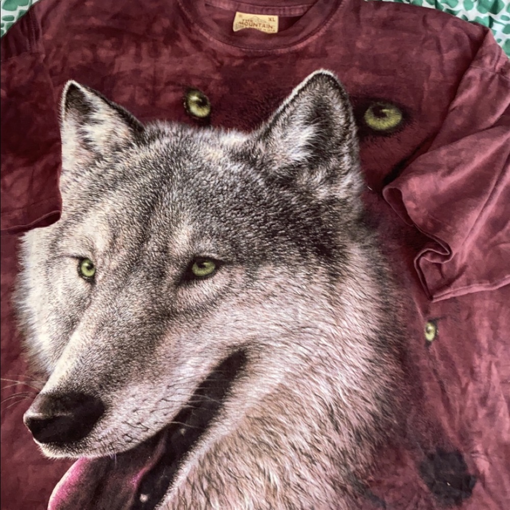 🐺 VINTAGE THE MOUNTAIN TIE DYED OVERSIZED TEE🐺